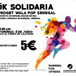 Carrera RUNNING FOR OTHERS. Domingo, 4 de junio a las 10hrs.